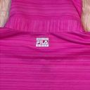 FILA  Golf Woman’s Pink Fitted 1/4 Zip Tee Size Small Photo 5