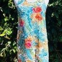 Vintage Jantzen Hawaiian rayon floral dress muumuu short M Photo 0