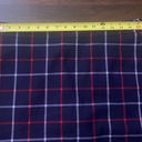 Tommy Hilfiger  navy blue and red plaid pencil skirt size 8 NWT Photo 8