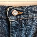 Lee Vintage  Acid Washed Hi Rise Denim Skirt Photo 2