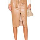 Bardot  Tie Waist Skirt in Tan / replaced buttons Photo 2