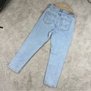 American Eagle  Strigid Mom Jean High Rise Stretch Blue Breeze Size 6 Photo 7