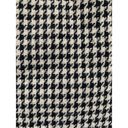 Houndstooth Vintage Dumas Jacket Black White  Velvet Collar Blazer Boxy Oversized Photo 5