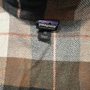 Patagonia #49  flannel button down shirt 100% organic cotton Photo 6