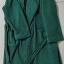 Fruit of the Loom Emerald Green Fleece Plush Bathrobe Robe O/S One Size ✨ Photo 0