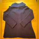 Talbots  Petites Women’s 1XP Navy Blue Open Cardigan Chunky Cozy‎ Fall Sweater Photo 1