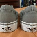 Vans Gray Slip-ons Photo 2