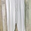 Cynthia Rowley  Size 3X Linen Blend Pull On Off White Cropped Pants Front… Photo 0