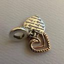 Pandora Charm Entwined Hearts Double Dangle Charm Photo 7