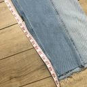 Hollister  Ultra High Rise Dad Jean Two Tone Denim Size 34 /19R Photo 7