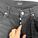 Hudson Jeans Hudson Riley Grommet Studded Slim Boyfriend Jeans in Stellar Black Size 25 Photo 3