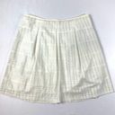 Vince  Grid Weave Skirt Women's 6 White‎ Photo 4