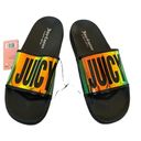 Juicy Couture NWT  Iridescence Jigg  Slip On Slide SZ-7 Photo 3