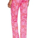 Rolla's  Ivy Mod Floral Bootcut Jeans High Rise SMALL Hippie Barbie Pink NEW Photo 2