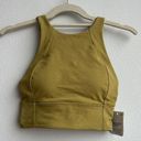 Lululemon  NWT Gold FREE TO BE SERENE LONG LINE STRAPPY BRA 2 NEW TAGS Photo 0