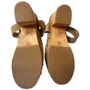 Steve Madden  Hilde Boho Tan Suede Leather Bohemian Wood Block Heel Clogs Photo 11