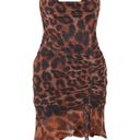 Pretty Little Thing Cheetah Print Dress Photo 3