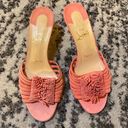 Christian Louboutin  Belbrossa Pompom Red Sole Slide Sandal size 37 Photo 1