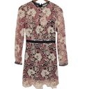 TALULAH  The Passion Long Sleeve Mini Dress In Pink Multi Photo 5