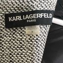 Karl Lagerfeld  Paris Tweed Dress Grey Black  Size 4 Photo 9