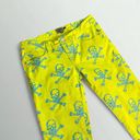 Tripp NYC  Neon Skull Skinny Jeans Photo 2