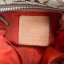 Coach  Brown Tan Logo Canvas Hobo Signature Tote Bag Photo 7