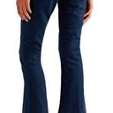 L'Agence NWT L’AGENCE Charlie Cropped Flare Dark Blue Indigo Distressed Size 31 Photo 1