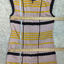 Jason Wu  for Target Sleeveless Striped Pleated Dress Pink Black Medium Photo 8