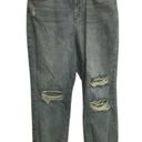 Skinny Girl High-Rise Str8 Crop Distressed Jeans 30 Photo 2