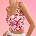 Cynthia Rowley Pink Devi Bonded Tank Photo 1