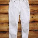 One Teaspoon  High Waist Freebird II White Skinny Jeans Photo 2