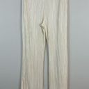 Showpo  | Beca Plisse Pleated Flared Pants in Cream Size 8 Women's Photo 5