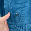 Lululemon  Yin To You Sweater Alberta Lake Blue Side Slits 100% Wool Size 2 Photo 7