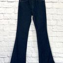 AG Adriano Goldschmied  Janis dark blue high rise flare jeans 25 Photo 1