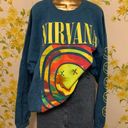 Nirvana Smile overdyed sweatshirt oversized size S|M Photo 6