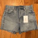 Cello High Waisted Denim Shorts Photo 0