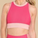 Beach Riot  Gwen Top Sports Bra Rouge Color Block Size XL Photo 0