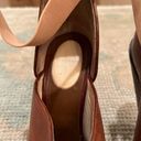 Givenchy  Paris Brown Leather Studded Wooden Cone High Heels | Size 6 Photo 3