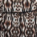 Ro & De  Sheer Animal Print Blouse Photo 6