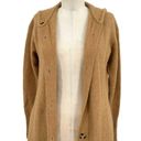 Everlane  The Cozy Stretch Duster Cardigan Caramel Camel Tan Size XXS **Flawed Photo 3