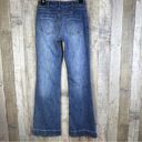 Flamingo  Blue Jeans Size Med. With Faux Front Pockets & Back Pockets & W… Photo 1