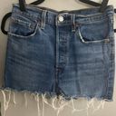 Levi's Wedgie Straight High Rise Denim Cut Off Shorts Size 27 Photo 2