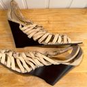 Ralph Lauren Lauren  Damalisa tan strappy wedge sandal women 8 Photo 6