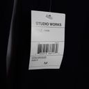 Studio Works  Women's Size Medium Navy Sweatshirt Photo 3