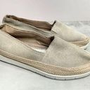 Donald Pliner  Slip On Shoes Womens Size 6.5 Tan Suede Espadrille Flats Photo 0