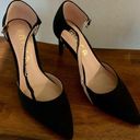 Unisa Prom  Black necklace High Heels Ankle Strap Womens Size 7 Shoes Photo 0