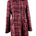 Banana Republic  Wool & Mohair Tweed Coat Size - Size M Photo 0