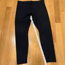 Lands'End Lands’End women’s black leggings size medium 10-12 . Photo 7