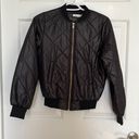 Bishop and Young Small black bomber jacket- like new! Photo 0