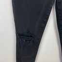 American Eagle  360 Next Level Stretch Super Hi-Rise Jegging Distressed Black 6R Photo 3